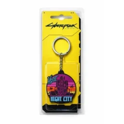 Visit Night City | 5 cm | Rubber | Brelok | Cyberpunk 2077