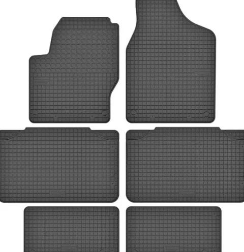 VW Sharan I / 1 95-10 DYWANIKI GUMOWE STOPERY 7os.