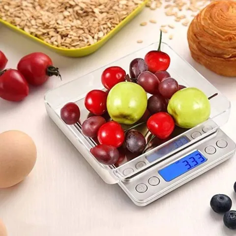 WAGA JUBILERSKA 500g 0,01g ELEKTRONICZNA DOMOWA PRECYZYJNA LCD KUCHENNA
