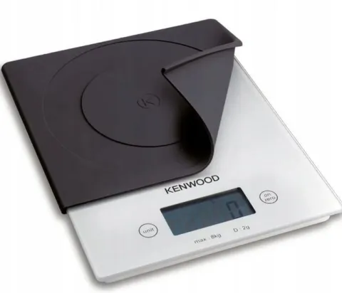 Waga kuchenna Kenwood AT850 Czarna do 8kg Prezycja 2kg Szkło
