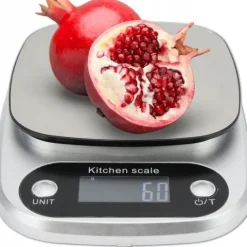 Waga kuchenna MEMFLOW Waga kuchenna 5000g 0,1g srebrny/szary 5 kg