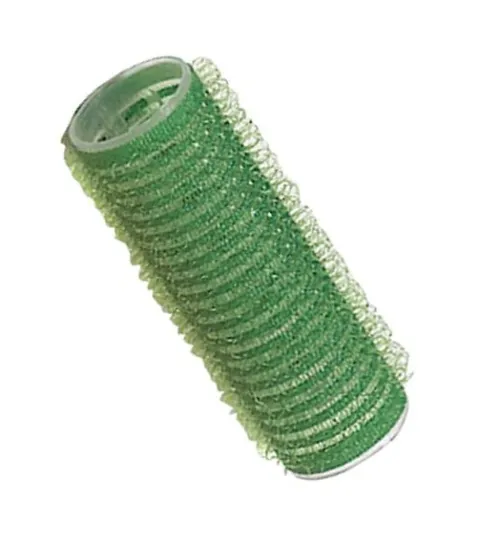 Wałki do włosów, średnica 21mm, plastikowe, na rzep, 12szt