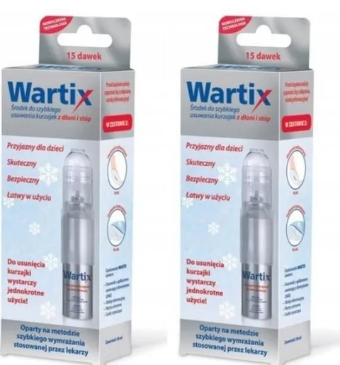 Wartix, aerozol do wymrażania kurzajek, 38 ml
