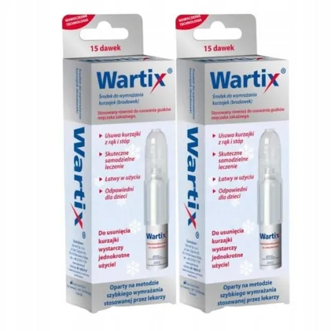 Wartix, aerozol do wymrażania kurzajek, 38 ml