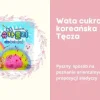 Wata cukrowa z strzelającymi popping cukierkami korea rainbow candy cotton sugaroll 10g