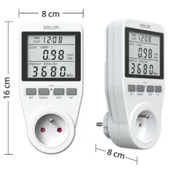 Watomierz jednofazowy Baldr BD-990 biały