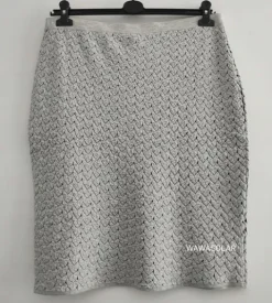 WAWASOLAR SPÓDNICA dzianina XL 42 XXL 44 WYPRZEDAŻ