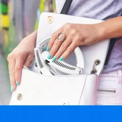 WENTYLATOR NA SZYJĘ, PRZENOŚNY WENTYLATOR NA SZYJĘ, SKŁADANY WENTYLATOR