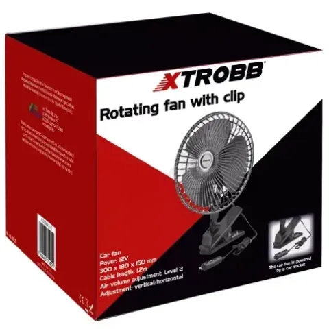 Wentylator Obrotowy Z Klipsem Xtrobb 23194