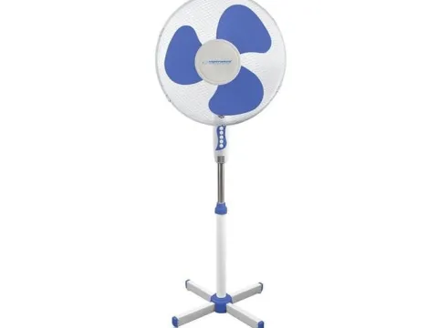 WENTYLATOR 16'' STOJĄCY HURRICANE BIAŁO-NIEBIESKI ESPERANZA EHF001WB