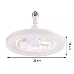 WENTYLATOR SUFITOWY z Oświetleniem LED PLAFON Obrotowy 360 + Pilot