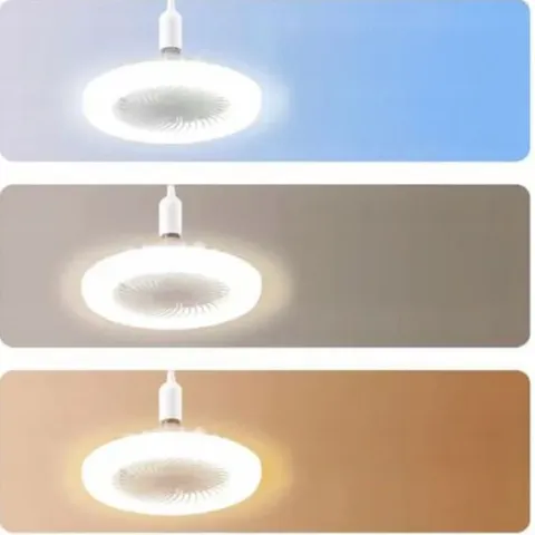 WENTYLATOR SUFITOWY z Oświetleniem LED PLAFON Obrotowy 360 + Pilot