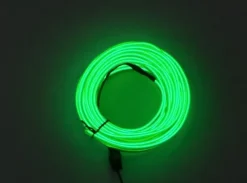 Światłowód EL WIRE Ambient Taśma LED 5m zielony