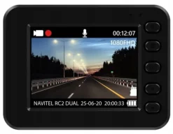 Wideorejestrator kamera samochodowa Navitel RC2 Dual Przód tył Full HD 2