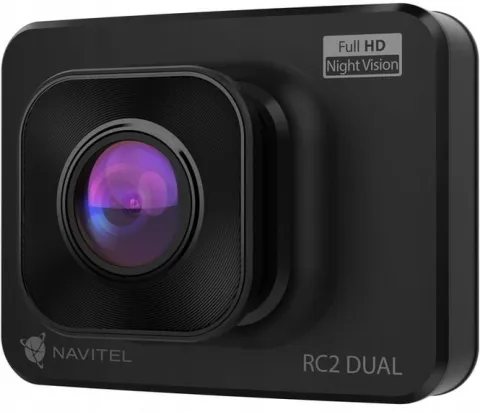 Wideorejestrator kamera samochodowa Navitel RC2 Dual Przód tył Full HD 2"
