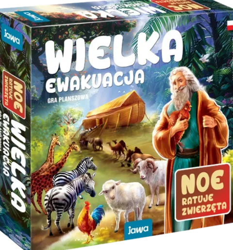 Wielka ewakuacja - Noe ratuje zwierzęta - gra planszowa