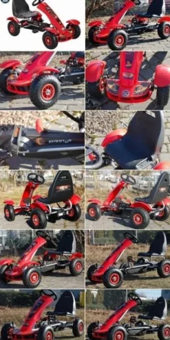 WIELKI GOKART NA PEDAŁY FORMUŁA, POMP KOŁA/F-618