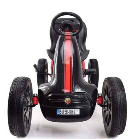 WIELKI LICENCJONOWANY GOKART FIAT ABARTH KOŁA EVA JAKOŚĆ /PB9388A