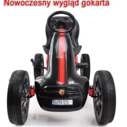 WIELKI LICENCJONOWANY GOKART FIAT ABARTH KOŁA EVA JAKOŚĆ /PB9388A