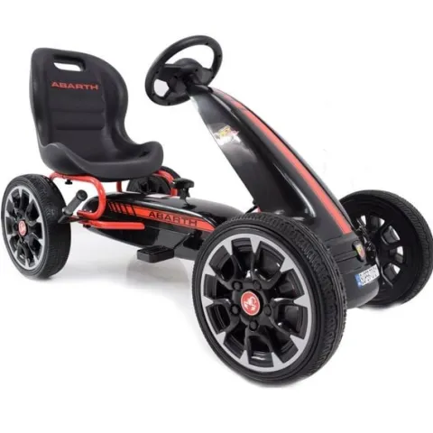 WIELKI LICENCJONOWANY GOKART FIAT ABARTH KOŁA EVA JAKOŚĆ /PB9388A