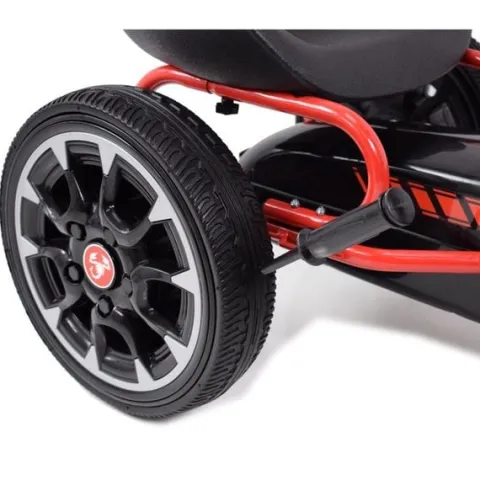 WIELKI LICENCJONOWANY GOKART FIAT ABARTH KOŁA EVA JAKOŚĆ /PB9388A