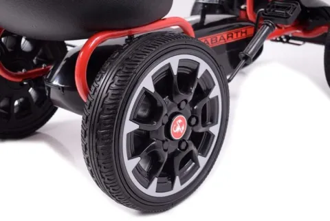 WIELKI LICENCJONOWANY GOKART FIAT ABARTH KOŁA EVA JAKOŚĆ /PB9388A
