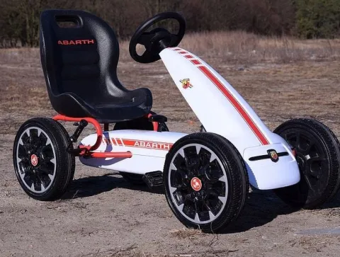 WIELKI LICENCJONOWANY GOKART FIAT ABARTH KOŁA EVA JAKOŚĆ /PB9388A