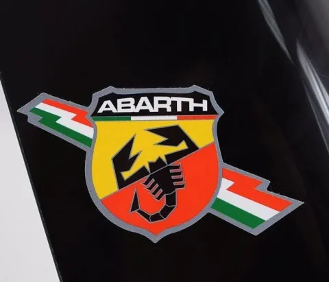 WIELKI LICENCJONOWANY GOKART FIAT ABARTH KOŁA EVA JAKOŚĆ /PB9388A