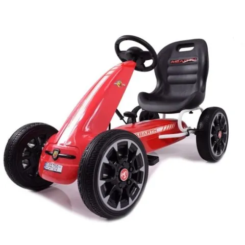 WIELKI LICENCJONOWANY GOKART FIAT ABARTH KOŁA EVA JAKOŚĆ /PB9388A
