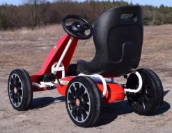 WIELKI LICENCJONOWANY GOKART FIAT ABARTH KOŁA EVA JAKOŚĆ /PB9388A