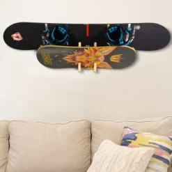 Wieszak John Paddle Snow Rack 2 na deski snowboardowe, kite, wake i skate