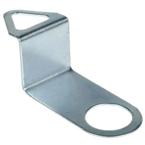 Wieszak metalowy do mechanizmu zegara srebrny 1szt.
