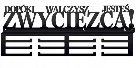 Wieszak na medale ZWYCIĘZCA 40 CM