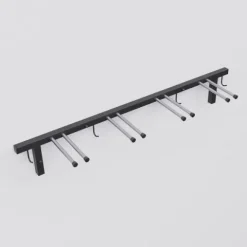 WIESZAK NA NARTY KIJKI NORDIC WALKING METALOWY 83 CM S3