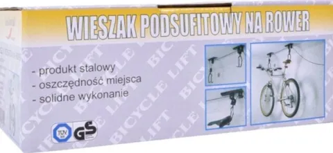 Wieszak podsufitowy na rower
