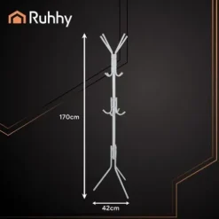 Wieszak Stojący 170Cm - Biały Ruhhy 26360