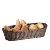 Wiklinowa Owalna Taca na Pieczywo 33x16 H8 cm