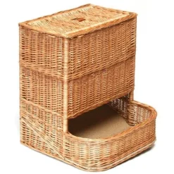Wiklinowy Kosz Ekspozytor Automat na bułki 50x50 H60 cm
