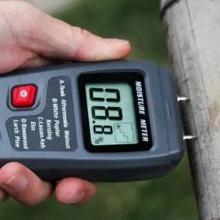 Wilgotnościomierz do drewna Miernik wilgotności drewna WYŚWIETLACZ LCD
