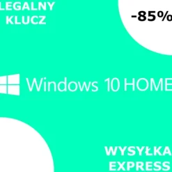 🔑 Windows 10 Home Klucz - Natychmiastowa dostawa - Gwarancja - Online 24/7