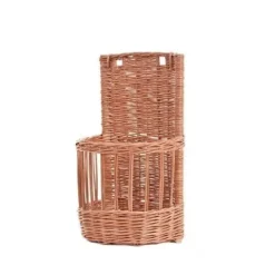Wiszący Kosz wiklinowy na bagietki Ø30 H30/62 cm