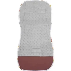 Wkładka do wózka spacerowego 37x78 cm dwustronna, mata do wózka spacerowego, zwierzątka