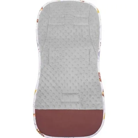 Wkładka do wózka spacerowego 37x78 cm dwustronna, mata do wózka spacerowego, zwierzątka