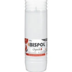 Wkłady do zniczy parafinowe Bispol WP4 96h 4 dni 24 sztuki