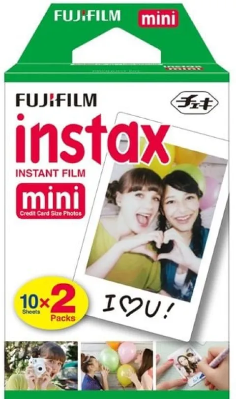 Wkłady Fujifilm Instax Mini Glossy 2 pack 20 zdjęć (60 zdjęć)