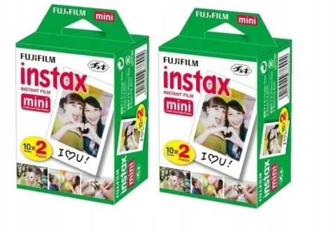 Wkłady Fujifilm Instax Mini Glossy 2 pack 20 zdjęć (40 zdjęć)