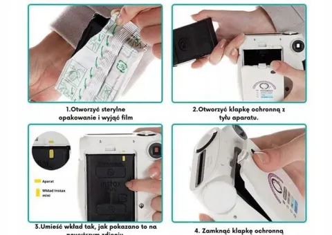 Wkłady Instax MINI 3x20sztuk 60 ZDJĘĆ Film Fujifilm 11 12 EVO Drukarka Link
