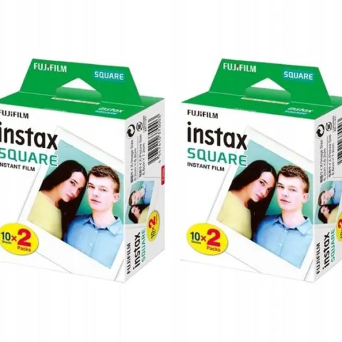 Wkłady Instax SQUARE 3x20sztuk 60 ZDJĘĆ Film Fujifilm SQ1 SQ6 Drukarka Link