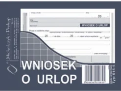 WNIOSEK O URLOP A6 515-5