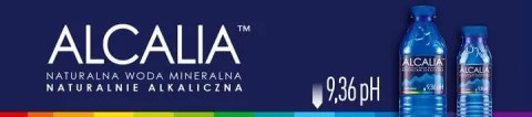 Woda Alkaliczna Alcalia wysokie pH 9,36 12 x 1,5 l